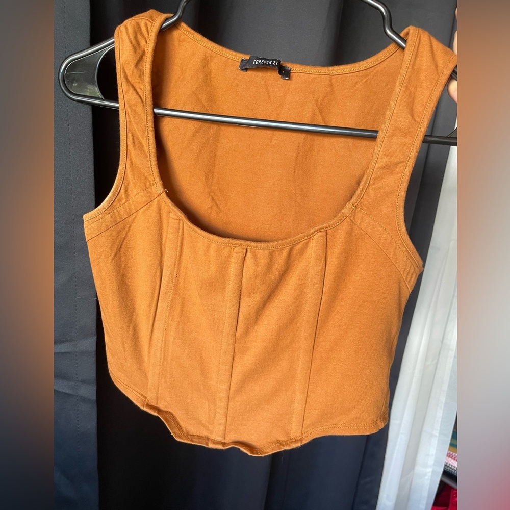 🎄Buy2Get1Free🎄Camel colored tank